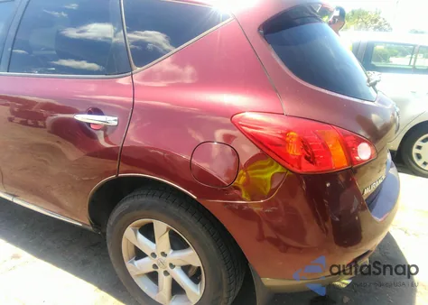 2009 Nissan Murano Sl z USA, uszkodzony, nr VIN JN8AZ18U59W018340